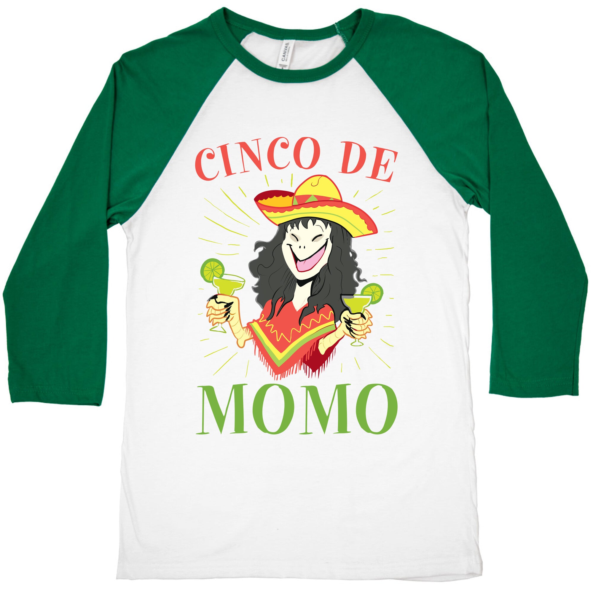 Cinco De Momo Baseball Tee